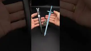 Small Dark Repulsor Sword Replica Kirigaya Kazuto Dual Sword Mini Replica Figure