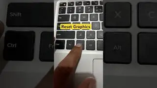 How to Reset Screen Display Graphics Driver in Windows 10,11 Laptop PC#macnitesh#keyboardtricks#2025