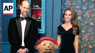 Prince William and Princess of Wales meet Paddington
