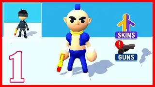 Sniper Runner - Gameplay Walkthrough Part 1 Levels 1-20 (Android,iOS)