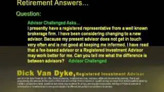 15) Explain Registered Representative Vs Registered Investment Advisor?