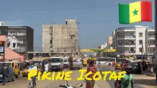 Pikine Icotaf une chaussée complètement élargie #senegal #diaspora #vlog #divertissement #viral 