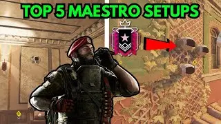 The TOP 5 BEST MAESTRO SETUPS in Rainbow Six Siege