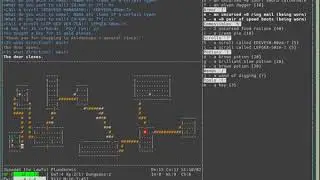 Let's Play NetHack Fourk, Ep. 18:  Barbarian (NEW GAME)