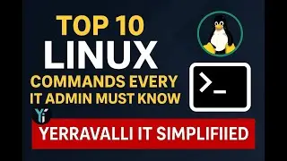 Top 10 Linux Commands Every IT Admin Must Know | Linux for Beginners
