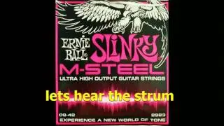 Ernie ball Msteel Review Emg 66 STUNNING CLEANS IN HD