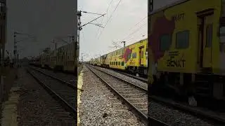 22665, Uday Express | AC Double Decker | #short #train