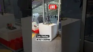 Les Halles, EN VIVO la estaci&oacute;n y el shopping m&aacute;s grande de Par&iacute;s