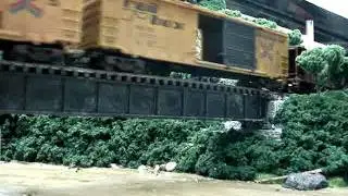 CSX stealth #7207 through valley