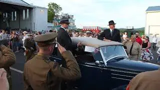Reading WWII Weekend 2019 - FDR Rolls By as 45th Salutes