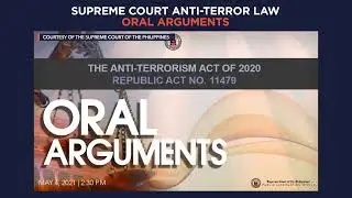 Supreme Court anti-terror law oral arguments |  Tuesday, May 4