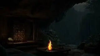 Rain Cave Relax | Soothing Rain in a Quiet Cave for Sleep, Relaxation and Anxiety Relief