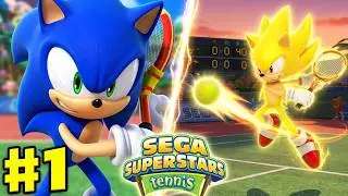 UM JOGO DE TENNIS DO SONIC???