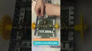 #meccano #differential #gears #robotics #mechanical #rctoys #modelbuilding #rcboat #legotechnic #rc