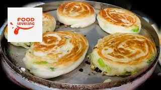 Chinese chive egg pancake, Pan fried chive dumpling, Pork bun Dim sum  Qiao Ji Mian Guan Singapore