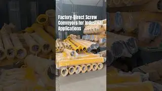 Factory-Direct Screw Conveyors for Industrial Applications #tongjinjin #screwconveyor