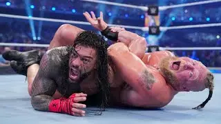 FULL MATCH - Brock Lesnar vs Roman Reigns - Champion vs Champion WM 38 | WWE WrestleMania 38 Day 2