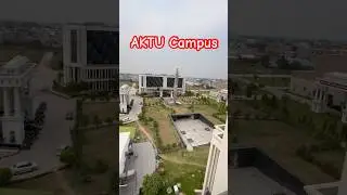 AKTU New Campus Lucknow Rooftop view #shorts #trending #viral #aktu #aktien #lucknow #newcampus