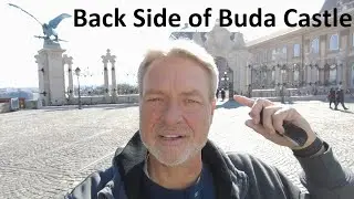 The Back Side of Buda Castle.  Danube River Side. - Budapest Hungary - ECTV