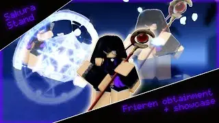 Frieren showcase + obtainment in Sakura Stand [New update]