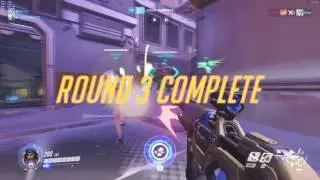 Overwatch high skill gameplay 3200 SR diamond tier