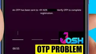 JOSH otp Not Received ||  Verification code Problem ||  OTP Code not Coming IN JOSH