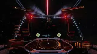 Elite Dangerous - Cyclops solo with shieldless chieftain using cold orbiting