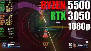 OVERWATCH: RTX 3050 + RYZEN 5 5500 FPS TEST ALL GRAPHICS SETTINGS