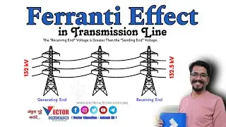 Ferranti Effect 🔥🔥🔥 in #transmission Line #Ferranti effect #electrical #trending #facts #engineering