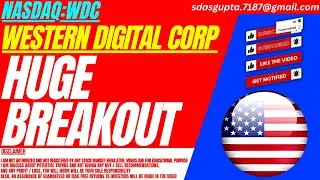 HUGE BREAKOUT : WDC STOCK ANALYSIS | WESTERN DIGITAL STOCK