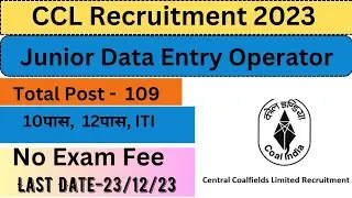CCL Recruitment 2023/10 pass/12pass/#jobs #jobs #diploma #art