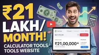 Earn $25,144 Per Month with a Calculator Tools Website