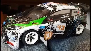 WL Toys K989 1/28 4WD Brushed Rc Rally Car First Run From Banggood