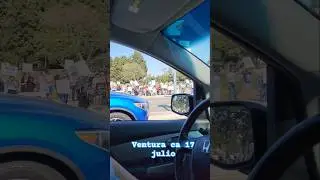 Protestas por el racismo  e  ice en ventura ca