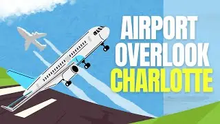Charlotte Airport Overlook ✈️ Plane Takeoffs | Telugu Vlogs