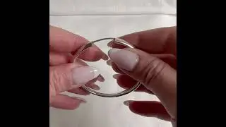 Silver Hoops Earrings 925 - &Alpha;&sigma;&eta;&mu;έ&nu;&iota;&omicron;&iota; &Kappa;&rho;ί&kappa;&omicron;&iota; 925 - DKDK0073-925S