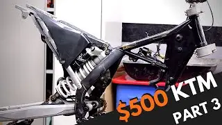 How To Flip Dirt Bikes for Profit / KTM Build Part 3