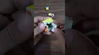 Trying to fix my broken Rubik's cube#shorts