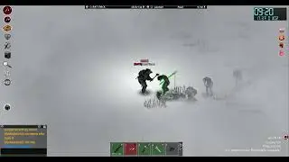 Project Zomboid - clearing some zeds in the fog - Brollow's PvP Server