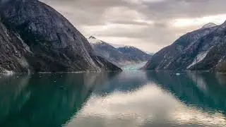 Endicott Arm and Dawes glacier sailing - Timelapse 4K