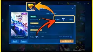 HOW TO BUY GUSION NEW EPIC SKIN WITH 1 DIAMOND/ PROMO DIAMONDS MLBB