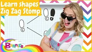 Zig Zag Stomp! | Funky Break Dance Song | Kid's Dance Video