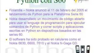 Pel&Atilde;culade python S60