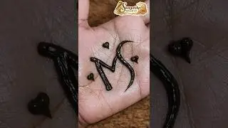 ✨ MS Name Mehendi New Trend 💚 | Viral Alphabet Mehendi Design..#lyrics @swagatika.mehendi
