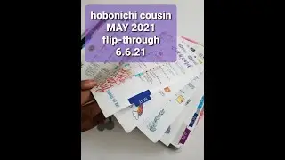Hobonichi Cousin May 2021 Flip-Through | 6.6.21 | Functional Planning | Architect Destiny