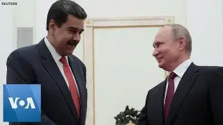 Venezuela's Maduro meets Russia's Putin