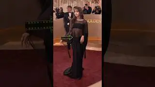 Lisa Manobal STUNNING Black Dress At Golden Globes 👀✨ blackpink #lisamanoban lalisa manobal blacpink