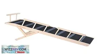 VEVOR Dog Ramp Folding Pet Ramp for Bed Adjustable Dog Ramp