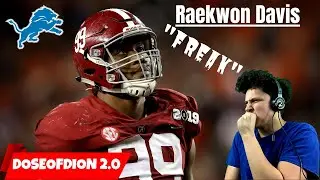 Reacting To: Raekwon Davis Draft Prospect Highlights! &ldquo;FREAK&rdquo; Detroit Lions Talk