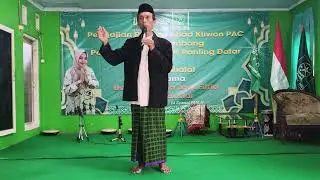 Sambutan ketua NU ranting Datar Bpk.JOKO WARSITO